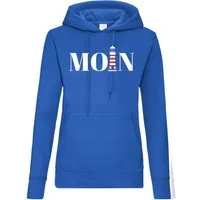 Youth Designz Kapuzenpullover Moin Leuchtturm Damen Hoodie Pullover mit Trendigem Frontdruck