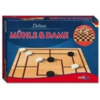 Noris Spiel Deluxe - Mühle & Dame