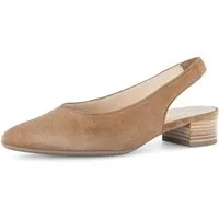 Gabor Slingpumps, Blockabsatz, Abendschuh, Sommerschuh mit elastischem Riemchen