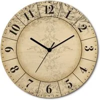 Artland Wanduhr Vintage Zeitflüsterer (wahlweise mit Quarz- oder Funkuhrwerk, lautlos ohne Tickgeräusche)