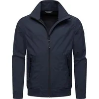 Ragwear Outdoorjacke Collwie wasserdichte Herren Übergangsjacke mit hohem Kragen