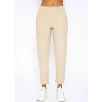 SASSYCLASSY Chinohose Chino Hose Damen aus Jersey Stretch Chino Hose Damen