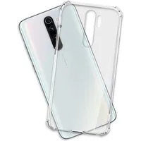 mtb more energy Smartphone-Hülle Clear Armor Case für Xiaomi Redmi Note 8 Pro, Transparente TPU Schutzhülle Case Backcover mit Anti-Shock Verstärkung