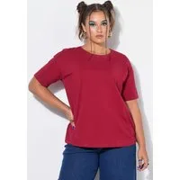 Studio Untold T-Shirt Basic-Shirt Relaxed Shape überschnittene Schultern
