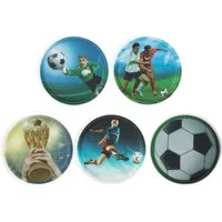 ergobag Schulranzen-Patch Ergobag Kletties-Set Fußball 2 Zubehör ERG-KLE-003-017