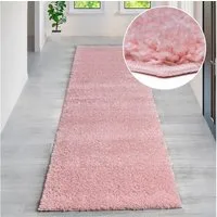 OTTO home Hochflor-Teppich Viva Shaggy, in Standard- und Premium-Qualität, 30 mm oder 45 mm Höhe, rechteckig, Uni Farben, einfarbig, weich, kuschelig, Läufer, Kundenliebling