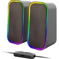 Speedlink TOKEN RGB Gaming Stereo PC Speaker, schwarz Gaming-Lautsprecher