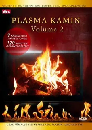 Plasma Kamin Vol. 2 - 9 Kaminfeuer Impressionen in HD Qualität [DVD] [2008]