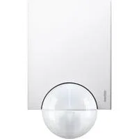 Bewegungsmelder Argus 220 Grad Flächenüberwachung für Außenbereich 12 Volt DC weiß (glänzend), Retail