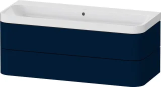 Duravit Happy D.2 Plus c-shaped Set wandhängend Nachtblau 1175x490x480 mm - HP4349N98980000 HP4349N98980000