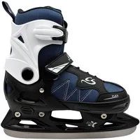 Cox Swain Schlittschuhe FROSTY – größenverstellbar, Softboot – Blue/Black – M (37-40), Verstellbare Schlittschuhe mit Edelstahlkufen