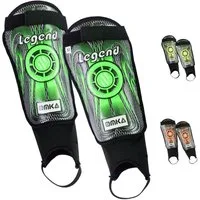 OMKA Fußball Schienbeinschoner OK400, Shinguard Schienbeinschoner Fußball-Schützer