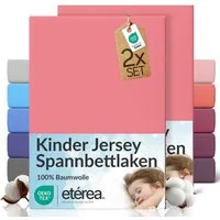 etérea Himmlische Qualität Spannbettlaken etérea Comfort Jersey 2er Set Spannbettlaken, Jersey, Gummizug: rundum, (2 Stück)