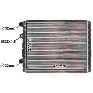 Van Wezel Wasserk?hler Seat Arosa VW Caddy Lupo Polo 1,0 - 1,7 + 16V SDI