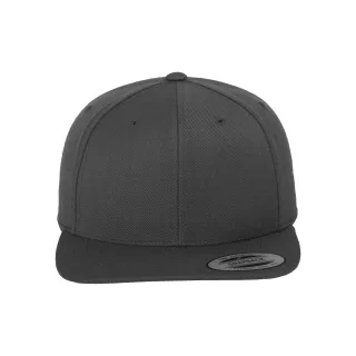 Flexfit - "Classic" Snapback Mütze für Herren/Damen Unisex (Dunkelgrau)