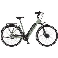 FISCHER Fahrrad E-Bike Cityrad CITA 2403 459 ACTIVE, 7 Gang Shimano NEXUS Schaltwerk, Frontmotor, 459 Wh, (mit Akku-Ladegerät, mit Werkzeug), Pedelec, Elektrofahrrad für Damen und Herren