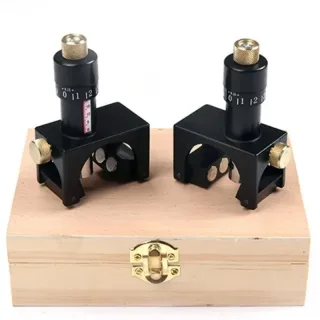 Woodworking Magnetic Planer Blade Setting Jig, Adjustable Magnetic Planer Jointer Knife Blade Vernier Height Setter Jig
