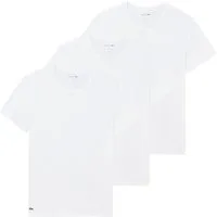 Lacoste Unterziehshirt 3er Pack T-Shirts Crew-Neck Tee (3-St., 3er Pack) mit Markendetails
