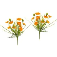 Kunstblume Mohnblumen, OTTO home, Höhe 47 cm, 2er Set