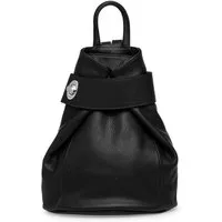Caspar Cityrucksack Mittelgroßer Damen Rucksack aus Leder - CLASSIC LINE - Modell No.789