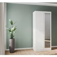 OTTO home Kleiderschrank Mehrzweckschrank Aktenschrank Möbel Mietswohnung Schlafzimmer MODI (erhältlich in Breiten 91/136/181/226/271 cm, Höhe 210 cm) in angesagten Farbkombinationen, optional mit Spiegel MADE IN GERMANY