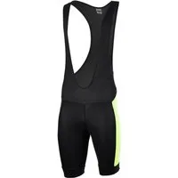 Airtracks Fahrradhose Herren Fahrradhose mit Träger Kurz Pro Line (Radhose mit 3D Air Flow Perforated Polster,& Quick Dry Funktion) » S M L XL XXL XXXL «