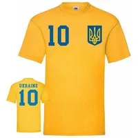 Blondie & Brownie T-Shirt Ukraine Ukraina Sport Trikot Fußball Meister WM Europa