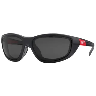 Milwaukee - High Performance Schutzbrille getönt PREMIUM mit Schaumstoffauflage - 4932471886