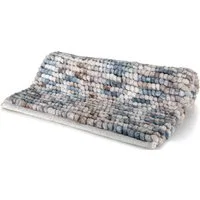 spirella Badematte KITO, Höhe 15 mm, Badteppich, 75% Polyester Mikrofaser, 25% Baumwolle, Anti-Rutsch Beschichtung, Für Fussbodenheizung geeignet, Waschbar 40°, Schnelltrocknend, Polyester, Baumwolle, rechteckig, Changierender Farbverlauf Besonders w