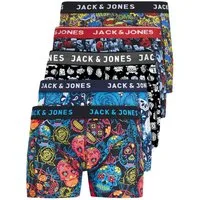 Jack & Jones Boxershorts Jacvel (5-St., 5er Pack) gute Passform durch elastische Baumwollqualität
