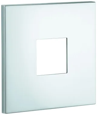 GROHE Rosette 48430 eckig für EHM-Fertigmontagesets chrom, 48430000 48430000
