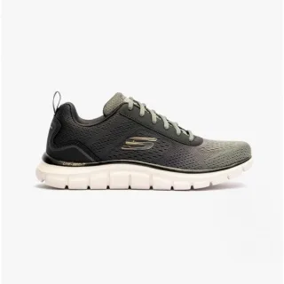 Skechers 232399/olbk Track-ripkent Herren Schnürtrainer Oliv/schwarz/dunkel Natural