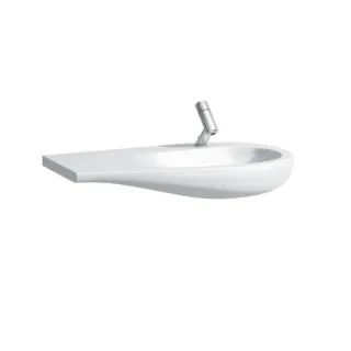 LAUFEN Alessi one Waschtisch 8149764001091 90x50cm, weiß LCC, Ablage links, ohne Überlauf