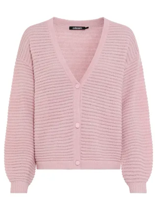 Olsen - Cardigan Long Sleeves light mauve - Gr. - 42