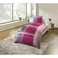 KiNZLER Bettwäsche Mikrofaser Fleece, Microfaser-Fleece, Polyester, 2 teilig, besonders weich, verschiedene Designs