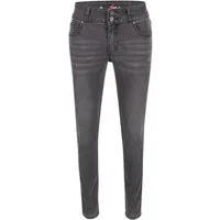 Buena Vista Stretch-Jeans BUENA VISTA TUMMYLESS CROPPED grey black 2508 B5827 601.5312 - Cozy