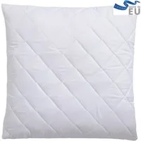 OTTO home Microfaserkissen Microlux Kopfkissen 40x80 cm, 80x80 cm, Füllung: 3D-Faserbällchen, Bezug: Microfaser-Feinbatist samtweich, Seitenschläfer, Rückenschläfer, Kissen, in den Farben: weiß, blau, rosa & grün