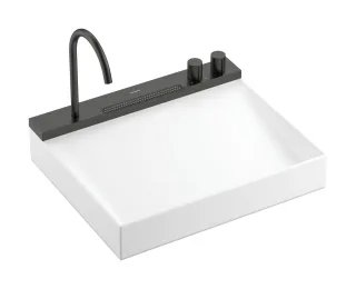 Hansgrohe Avalegra AquaUnit 580/475, Brushed Black Chrome, 22472340 22472340