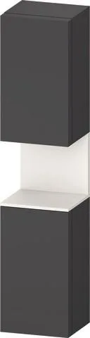 Duravit Qatego Hochschrank Graphit Matt 400x360x1760 mm - QA1346L84490010 QA1346L84490010