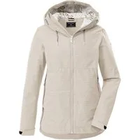 Killtec Funktionsjacke KOS 62 WMN JCKT Leichte, wasserdichte Damenjacke mit verstellbarer Kapuze