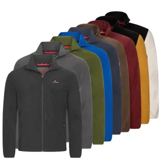 Höhenhorn Badus Herren Fleece Jacke Outdoor Freizeit XXL Senfgelb/Schwarz