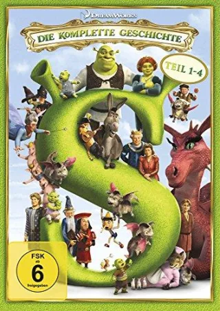 Shrek - Die komplette Geschichte Teil 1-4 [4 DVDs]