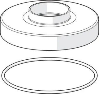 Hansa Abdeckplatte HANSA 1003 d 70 mm chr 1003886V