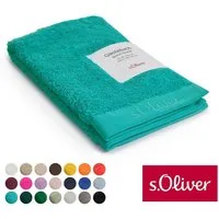 s.Oliver Gästehandtuch s.Oliver, Premium Qualität, 600 gr/m², auch als Sets erhältlich, Walkfrottier (1-St), große Farbauswahl, auch als Duschtuch, Waschhandschuh, Handtuch