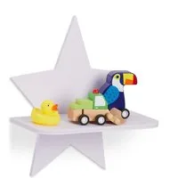 relaxdays Wandregal Stern Kinderzimm