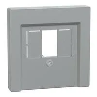 Zentralplatte Aluminium für Telekommunikations-Anschlussdose Typ 297960 aluminium, Retail