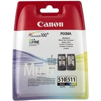 Canon Original Canon Multipack PG-510 Black + CL-511 Color (2970B010) Tintenpatrone