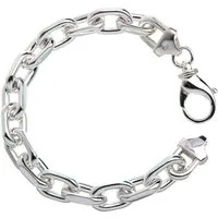 Silberkettenstore Silberarmband Ankerkette Armband 10mm - 925 Silber