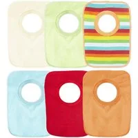 BIECO Lätzchen Bieco Baby Lätzchen 6er Pack Baby Lätzchen Wasserdicht Schlabberlatz