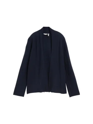 Tom Tailor - Cardigan mit LENZING EcoVero blau - Gr. - S